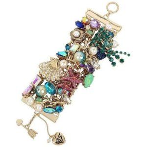 Betsey Johnson Multicolor Charm Bracelet